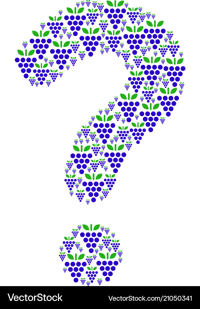 Help shape of grapes icons Help shape of grapes icons vector image