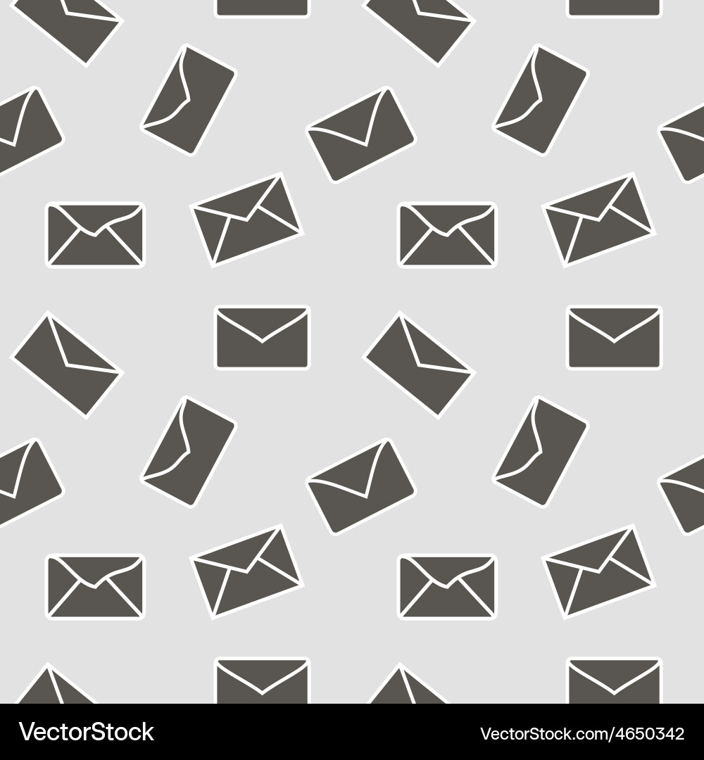 Background or texture with mail Vector Image