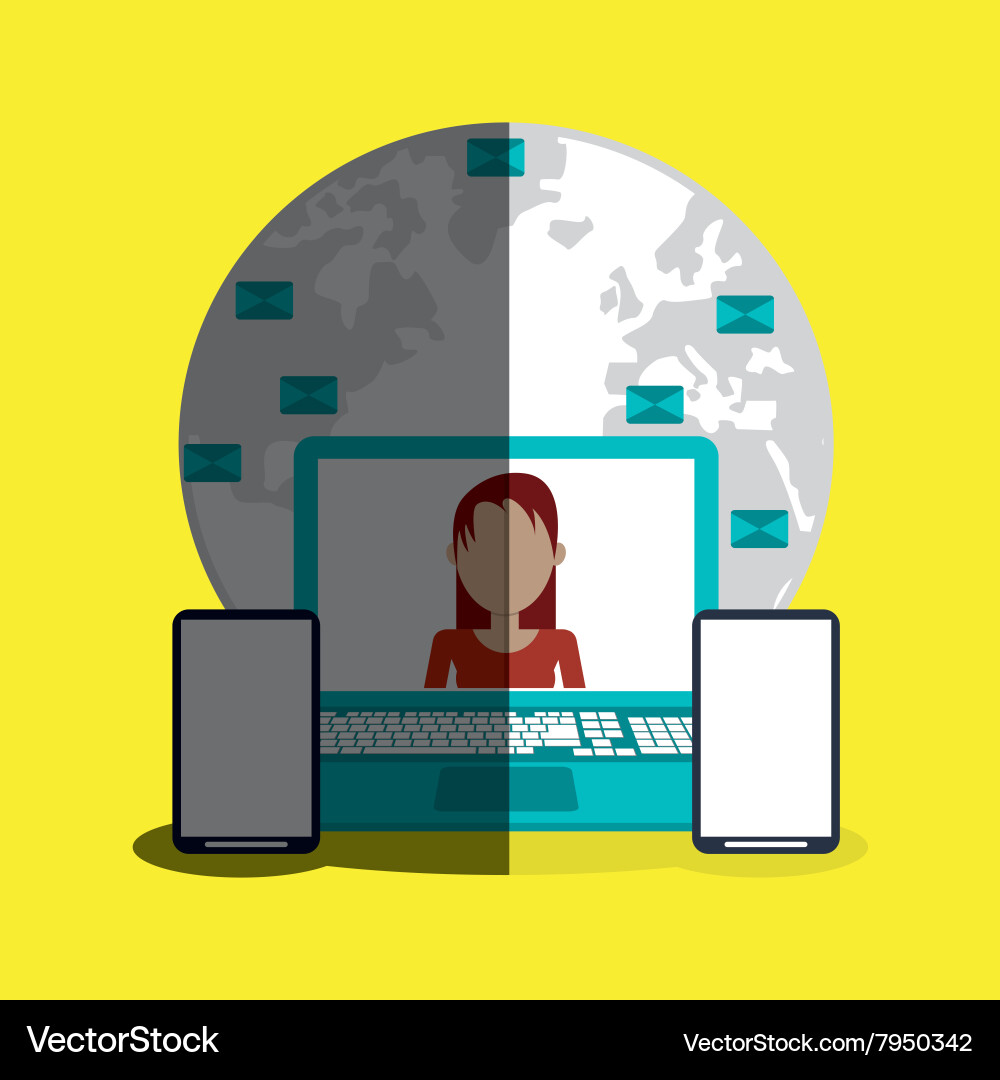 Technology design Royalty Free Vector Image - VectorStock