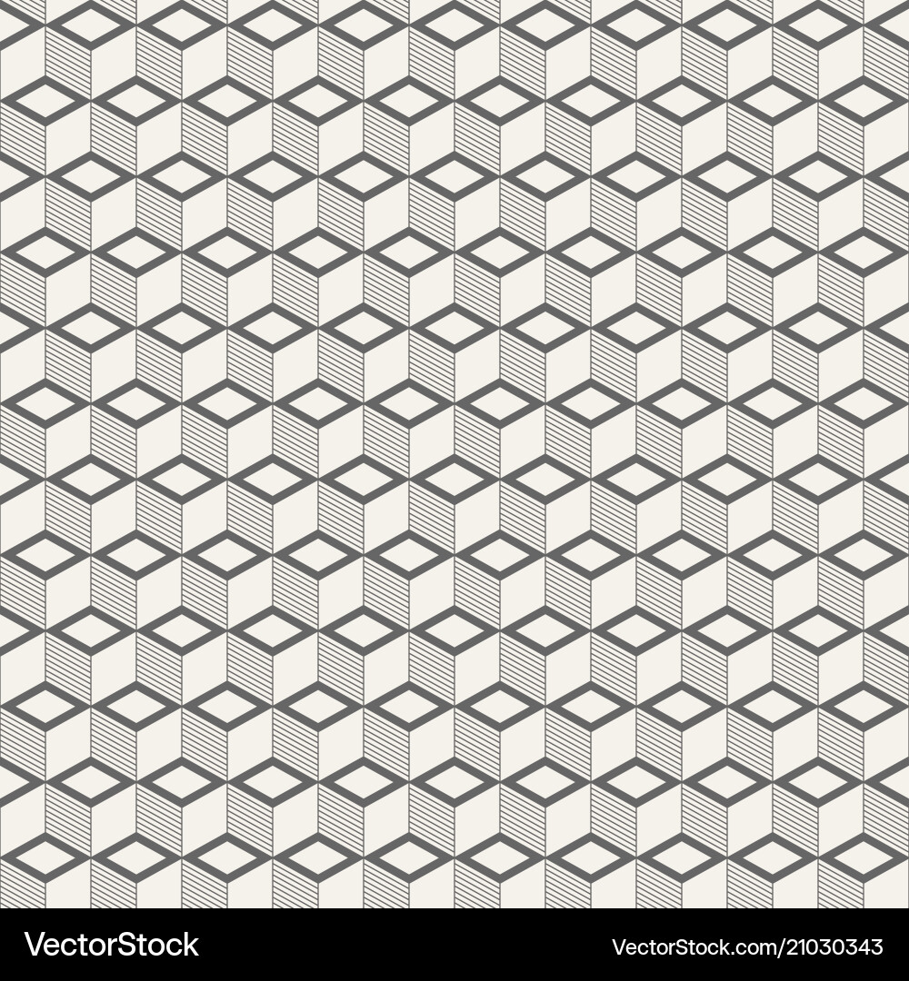 Abstract isometric cubes seamless pattern Abstract isometric cubes seamless pattern Vector Image