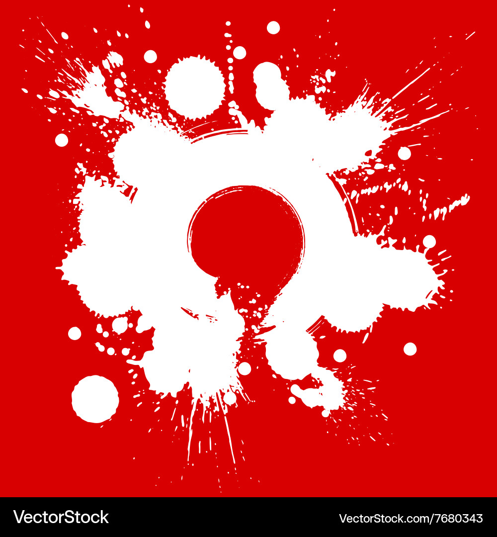Bright contrast splattered web design repeat vector image