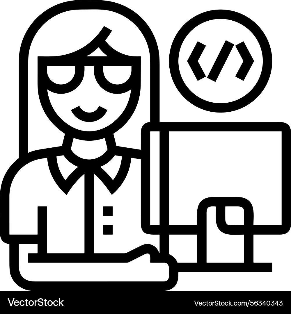 Computer icon symbol image Computer icon symbol image Vector Image
