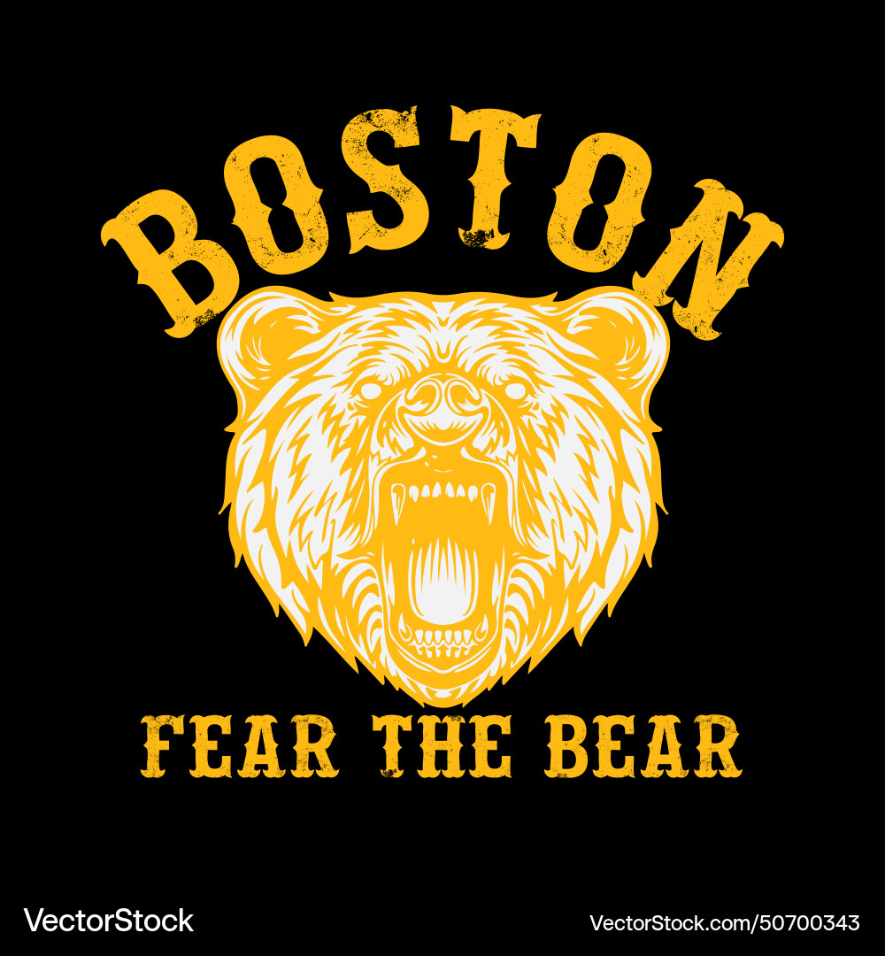 Fear The Bear Hockey Beware Of Boston Sports Fan Bruin Gift T-Shirt Fear The Bear Hockey Beware Of Boston Sports Fan Bruin Gift T-Shirt