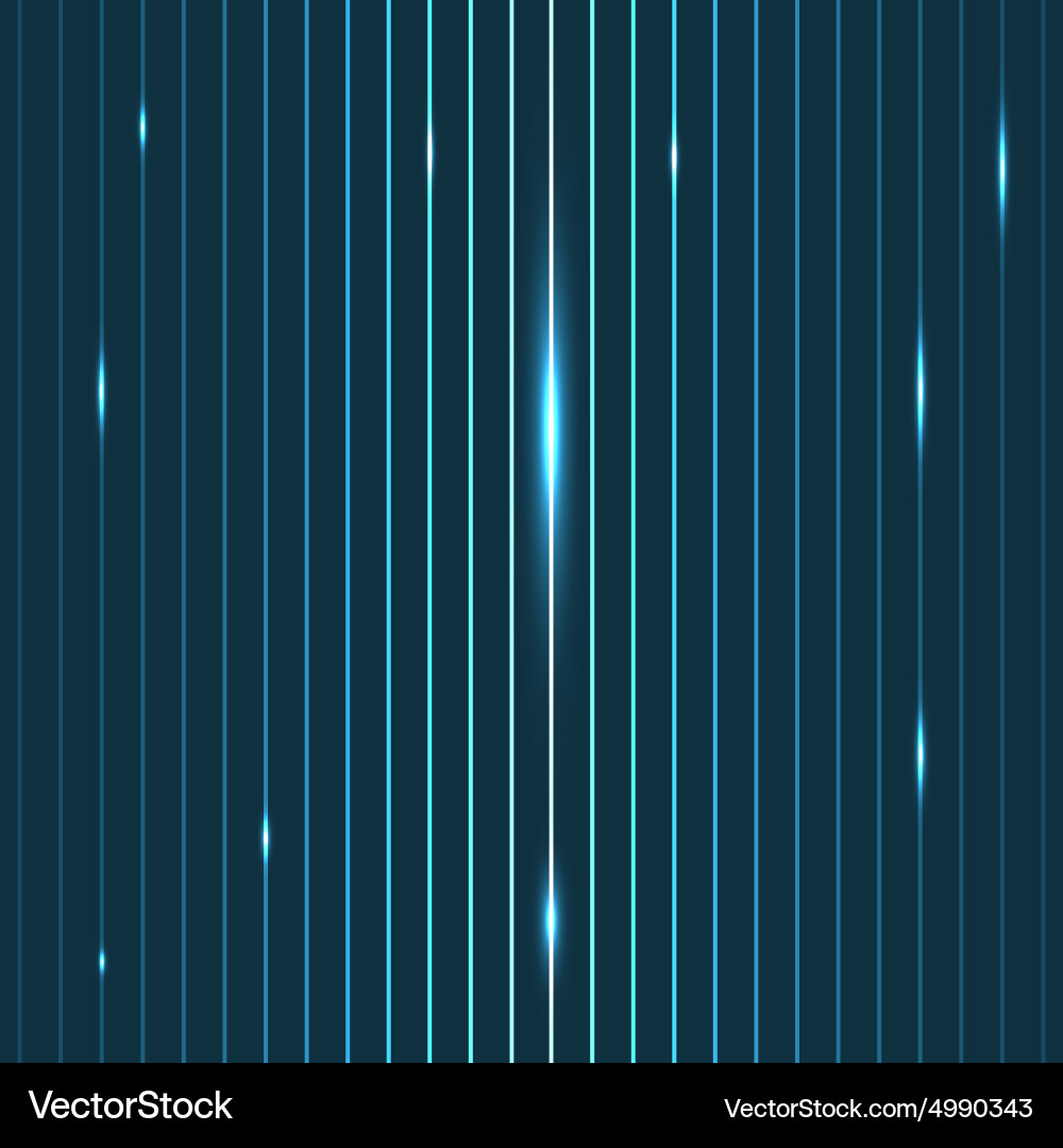 Glow lines seamless pattern Vector Image