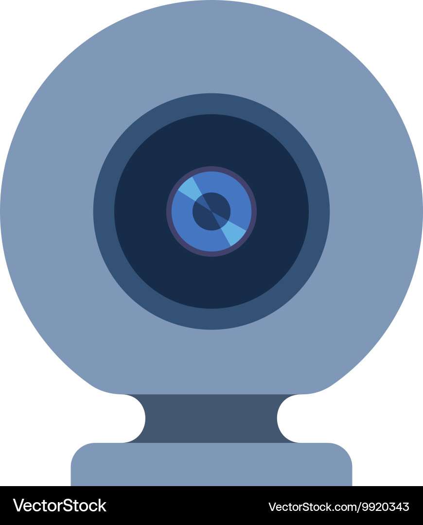Web camera icon Vector Image