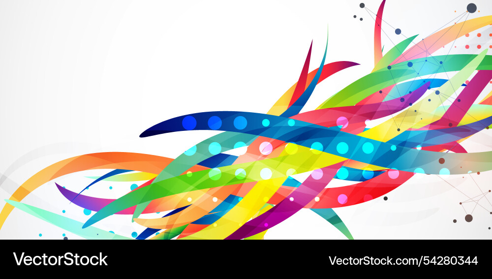 Abstract colored background on a gray gradient Abstract colored background on a gray gradient vector image