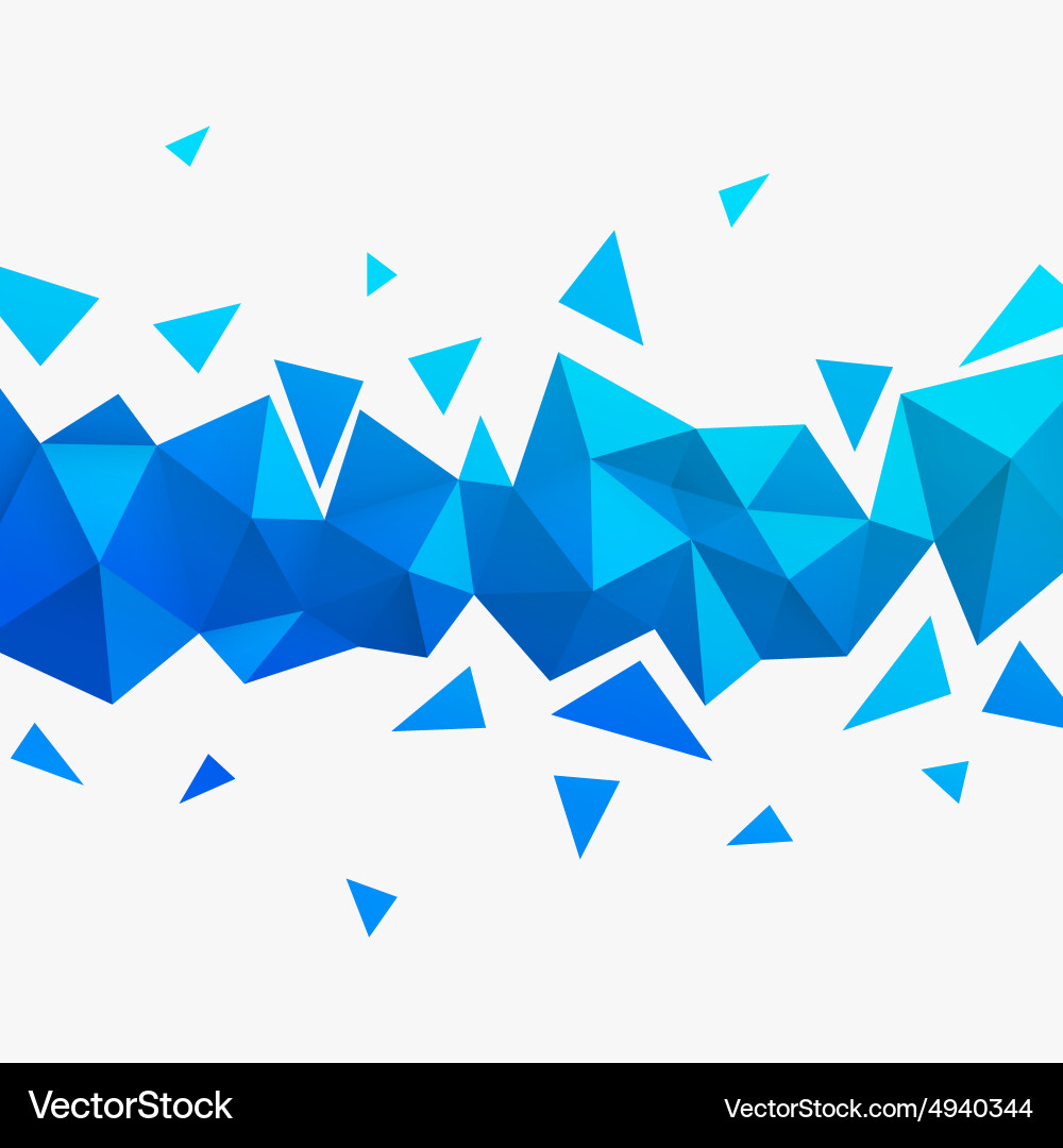 Abstract texture with triangles Vector Image