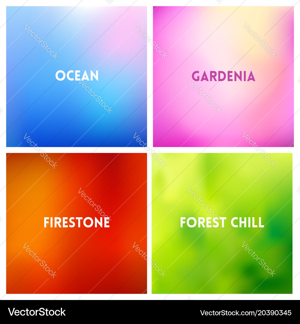 Abstract multicolored blurred background vector image