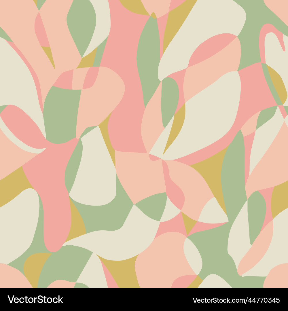 Abstract shape layers seamless pattern Abstract shape layers seamless pattern vector image