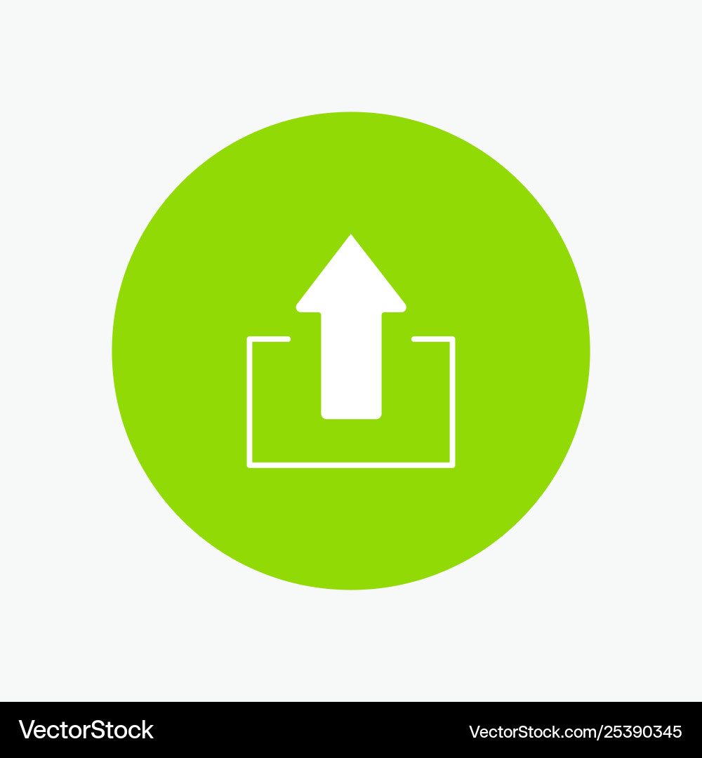 Arrow arrows up upload Vector Image