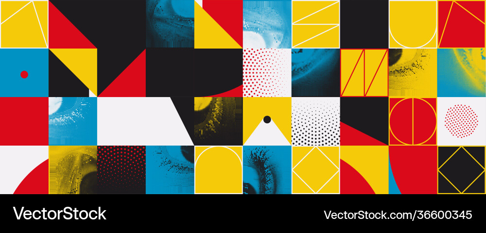 Deconstructed abstract pattern design Deconstructed abstract pattern design vector image