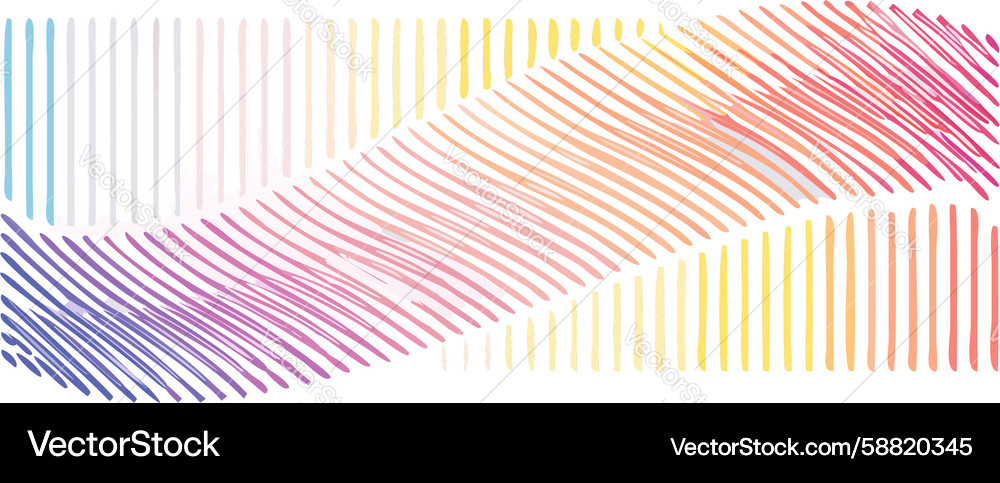 Dynamic Color Diagonal Stripes Vector Image