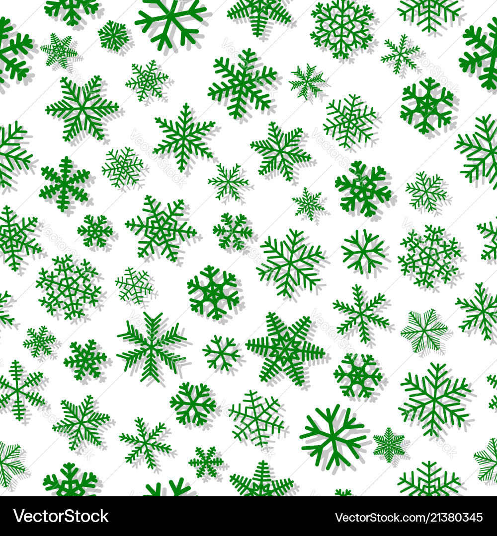 Seamless pattern of snowflakes Seamless pattern of snowflakes vector image