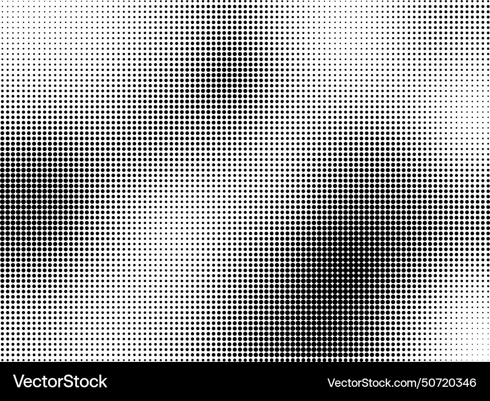 Abstract halftone texture with dots modern vector image