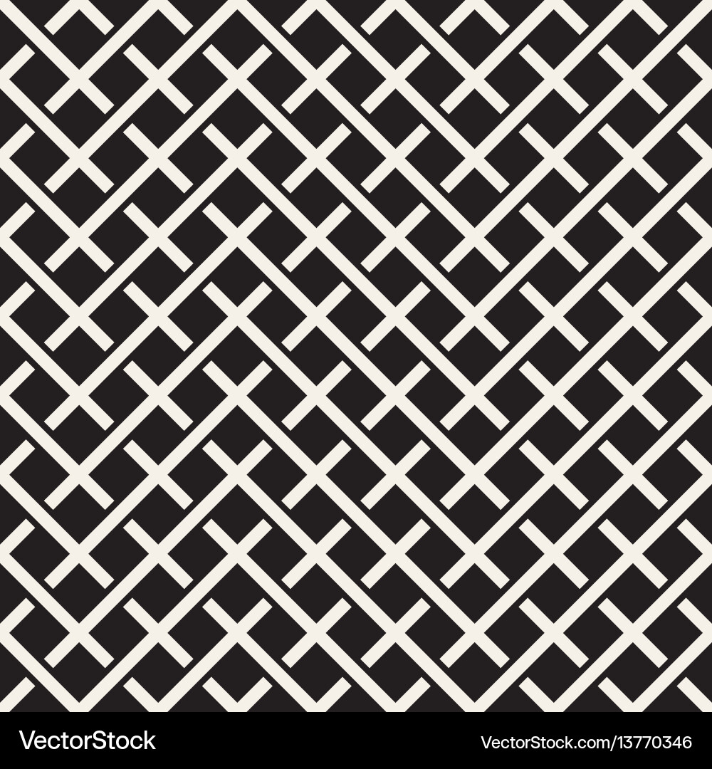 Intersecting Lattice Pattern vector image
