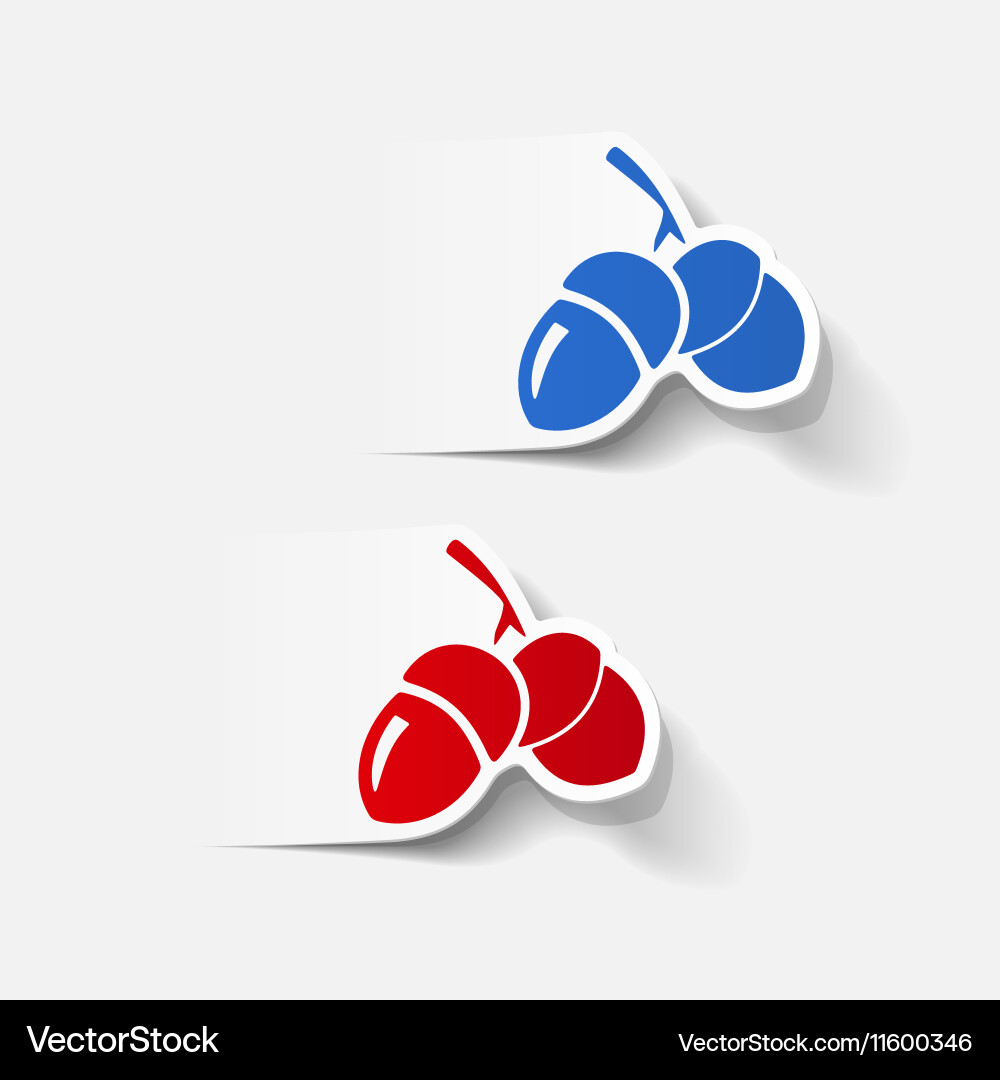 Realistic design element Vector Image