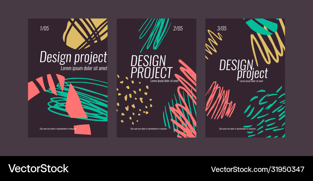 A set different elements in doodle style A set different elements in doodle style vector image
