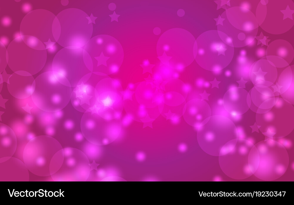 Abstract bokeh background festive defocused vector image