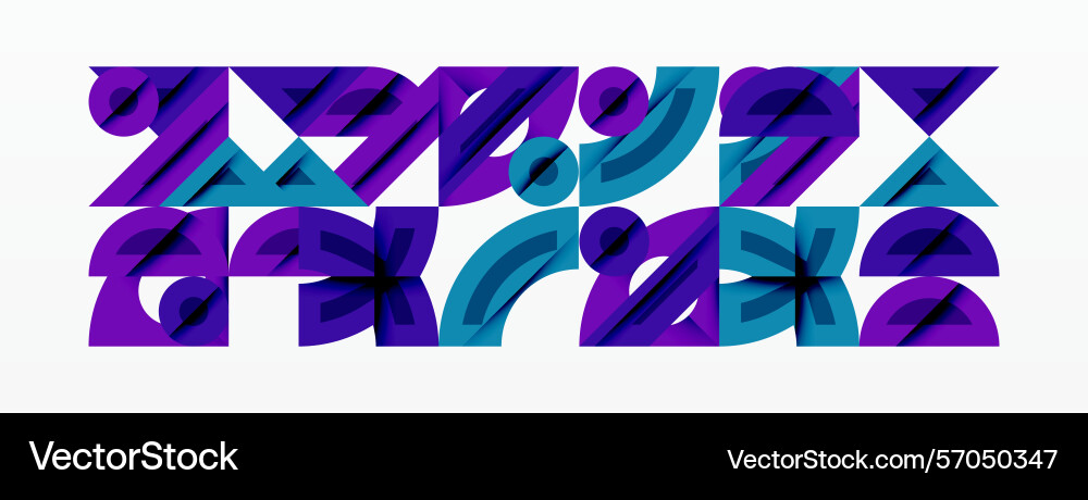Abstract graphic design features overlapping Abstract graphic design features overlapping Vector Image