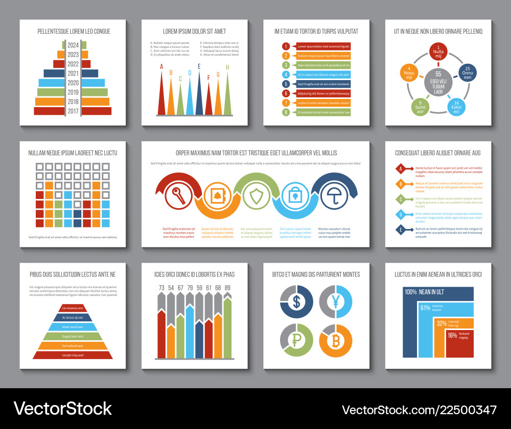 Data Analytics Bar Chart & Graph vector image