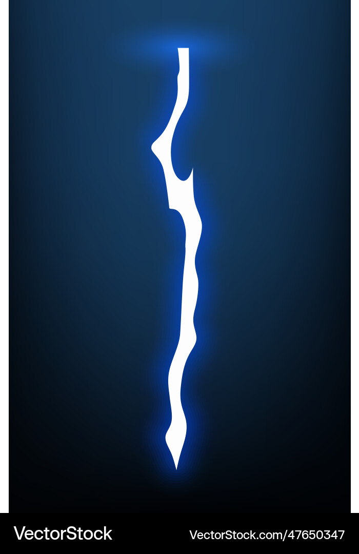 Lightning Animation with Sparks vector image