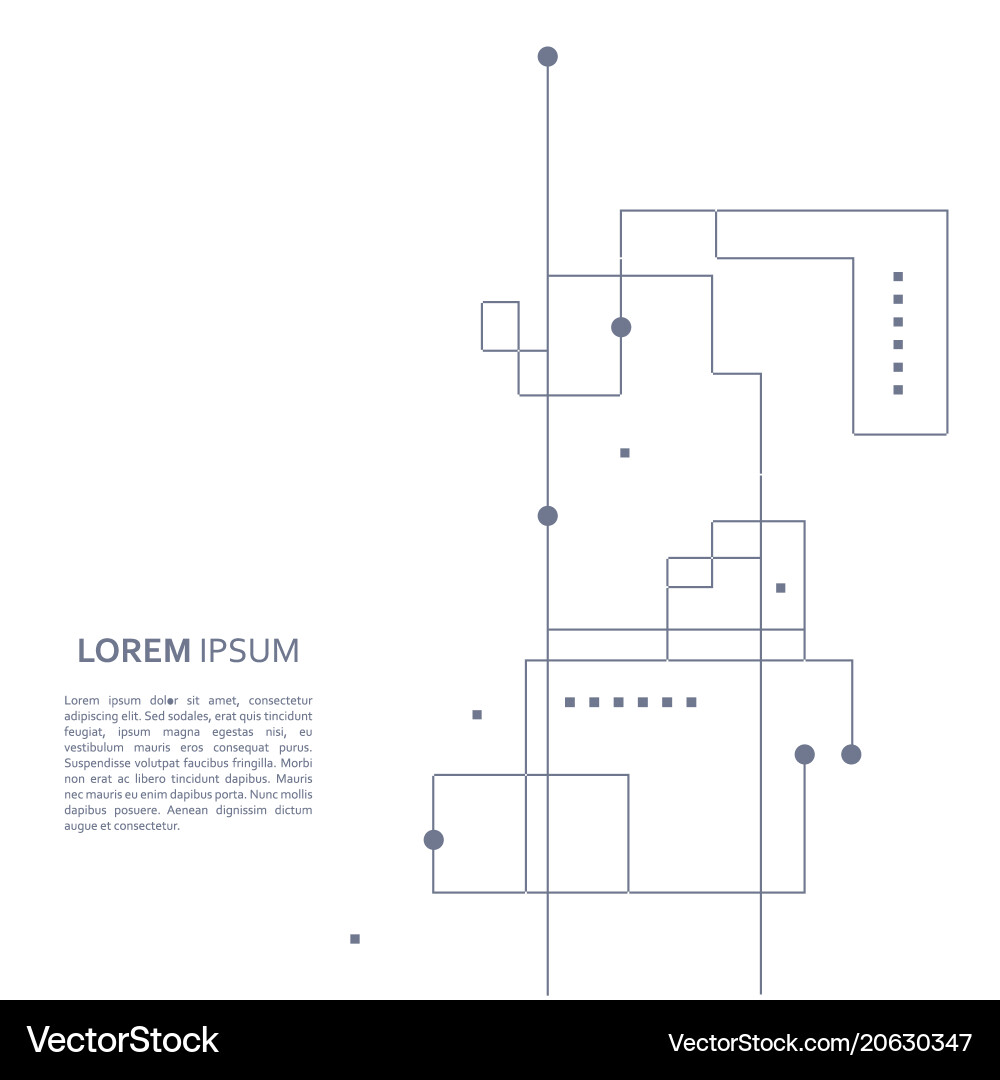 Wireframe element with abstract figure Wireframe element with abstract figure vector image