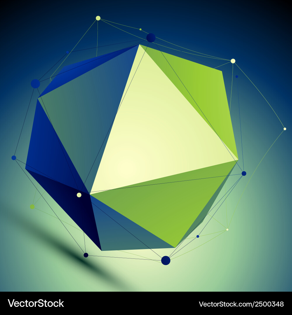 Geometric Triangular Lattice vector image