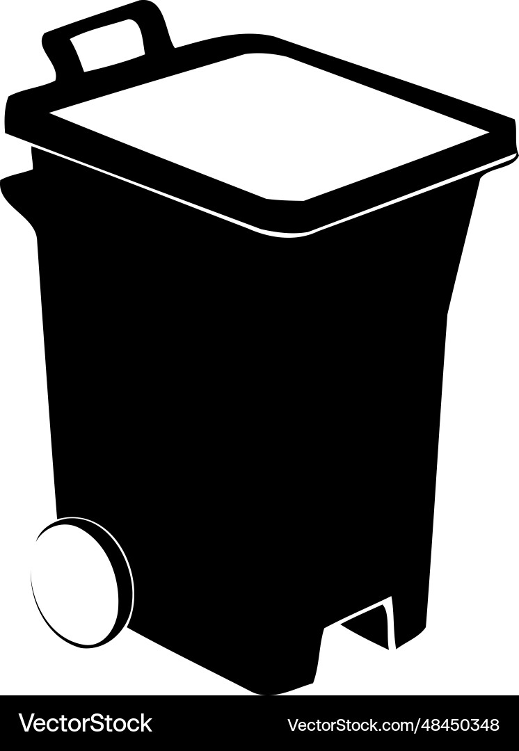 Object refuse container isolated Vector Image