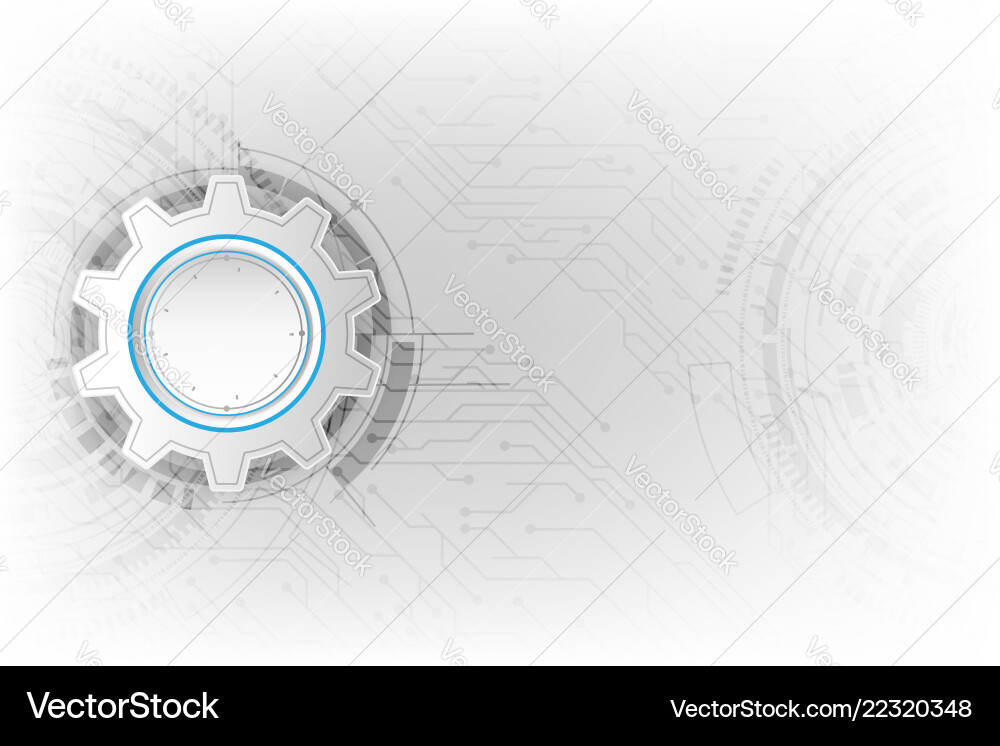 Tech Background - Abstract Technology vector image