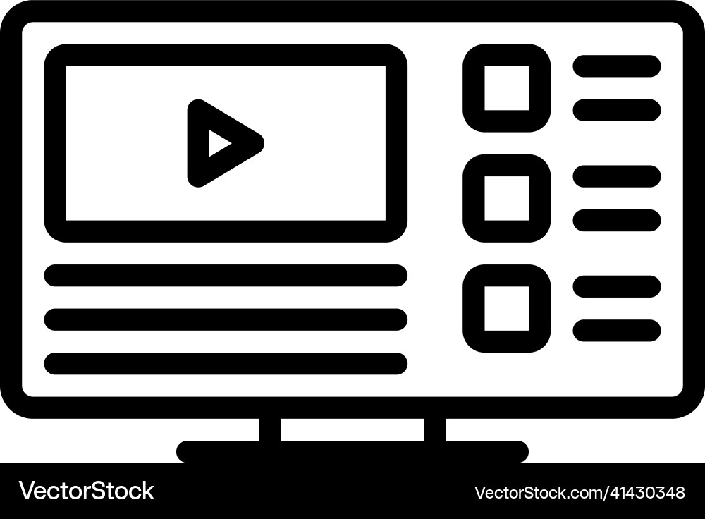 Tutorials vector image