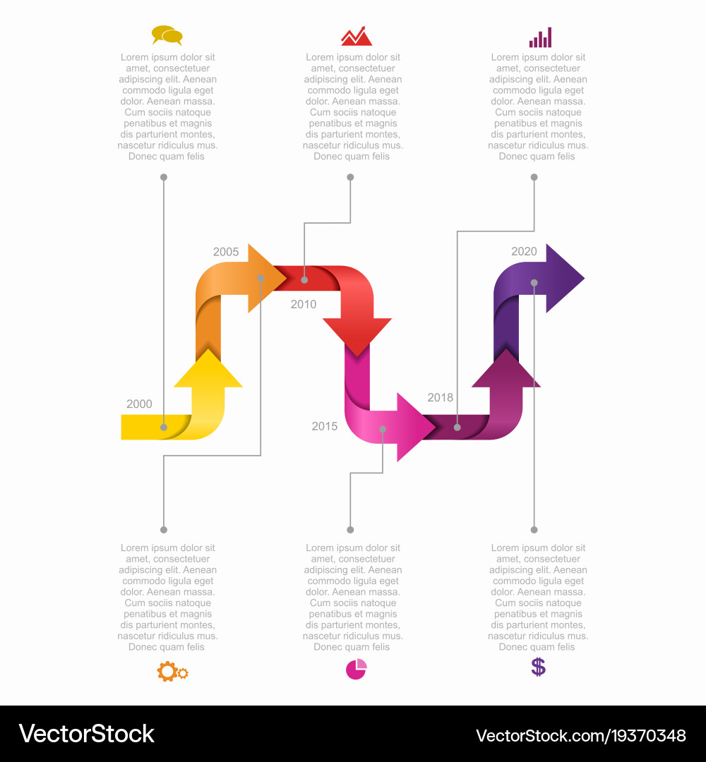Workflow Diagram Template vector image