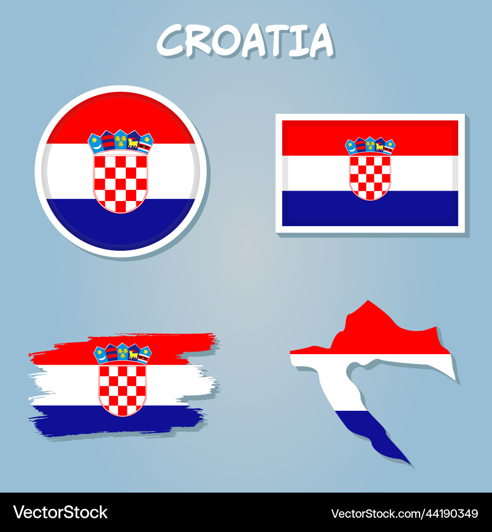 A map of europe with highlighted A map of europe with highlighted Vector Image