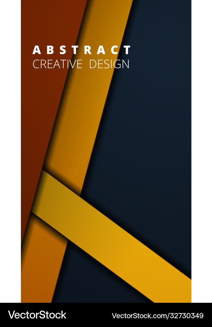 Simple colorful background in material style Vector Image