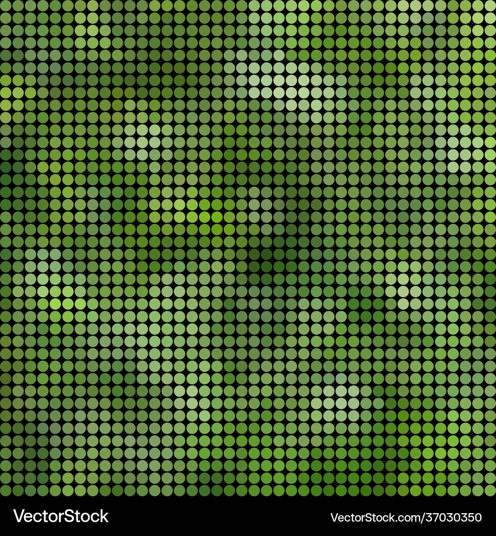 Abstract colored round dots background vector image