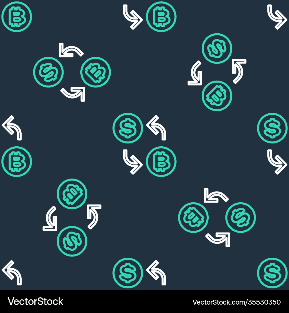 Line processor chip with dollar icon isolated Line processor chip with dollar icon isolated vector image