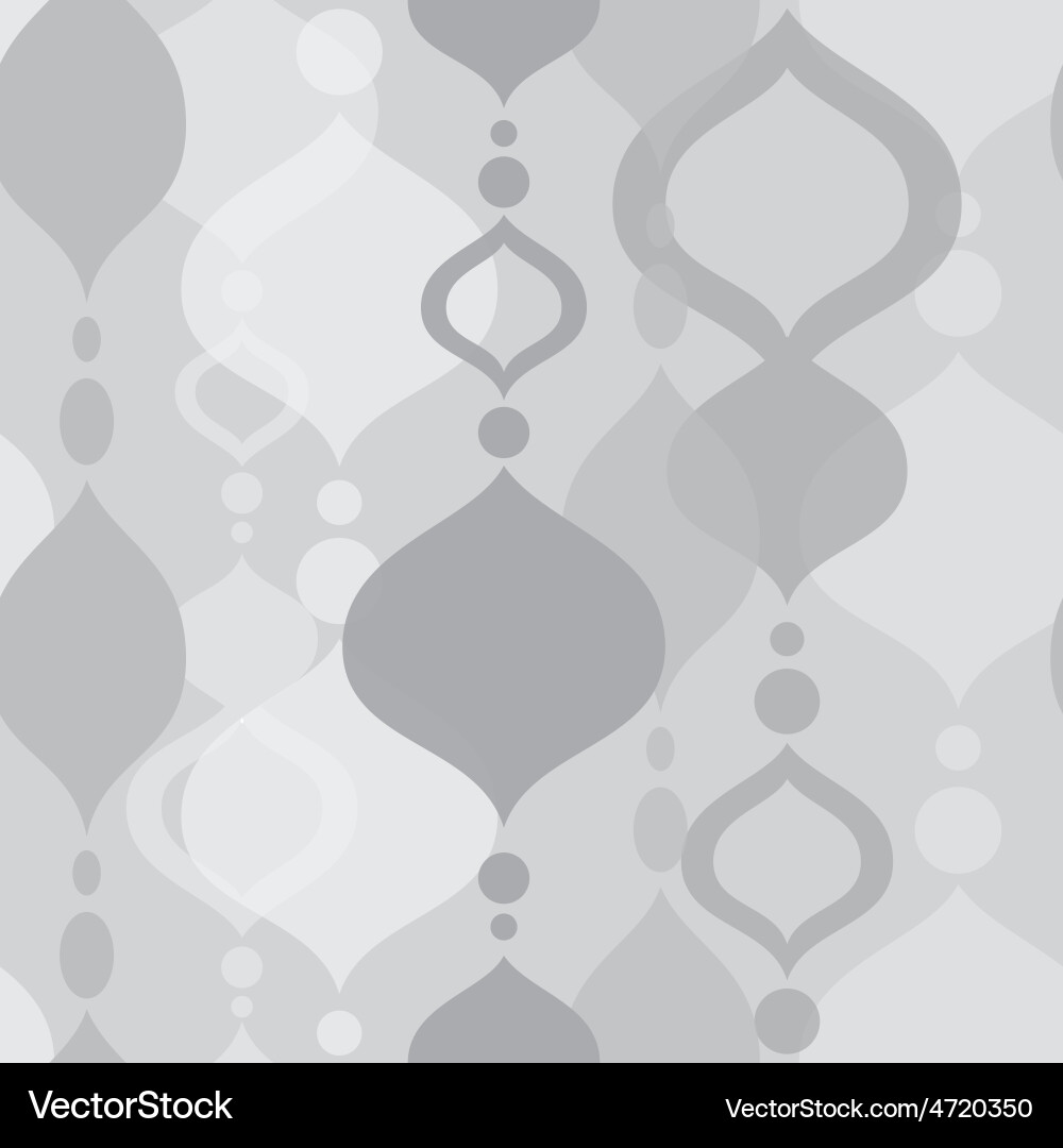 Modern Gray Abstract Pattern vector image