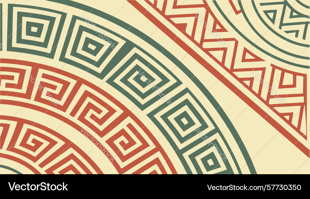 Repeating geometric maze labyrinth pattern vector image