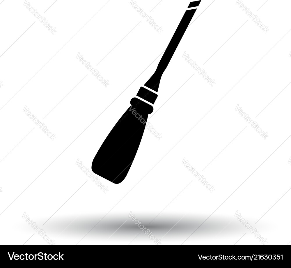Chisel icon Chisel icon vector image