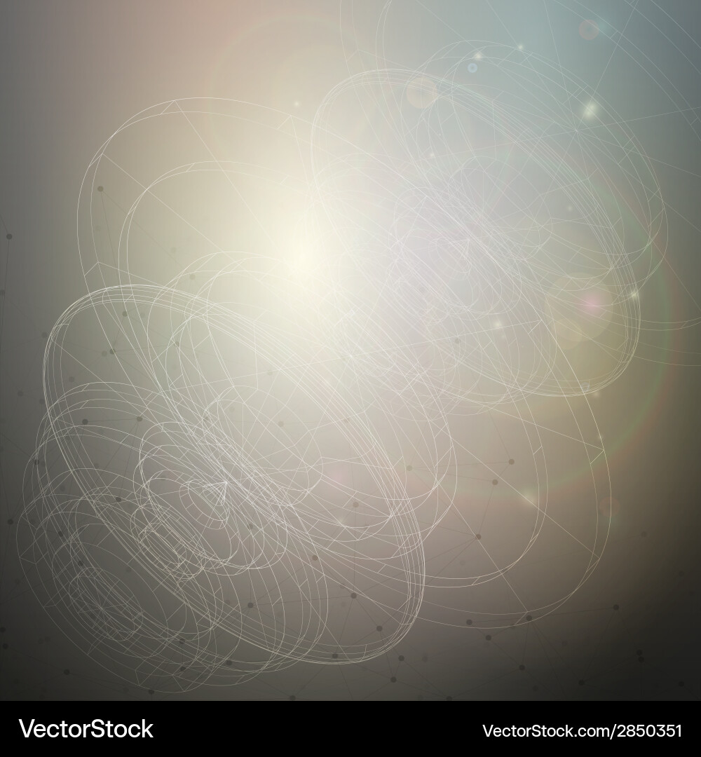 Conceptual design template abstract background vector image