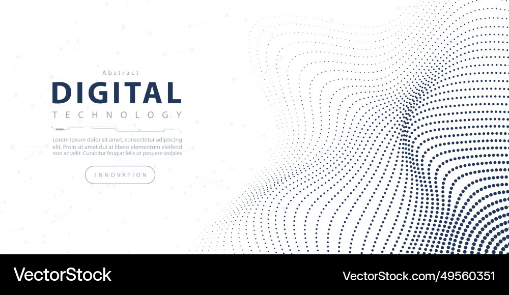 Futuristic Digital Technology Royalty Free Vector Image