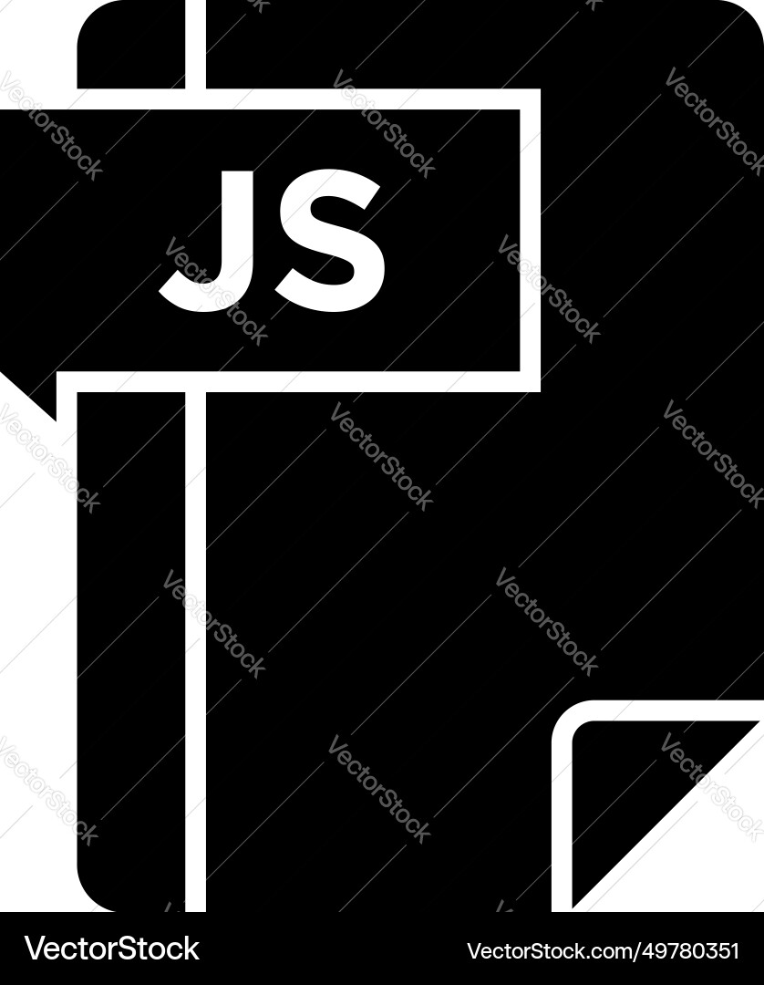 Js icon symbols pictograms design elements visual vector image