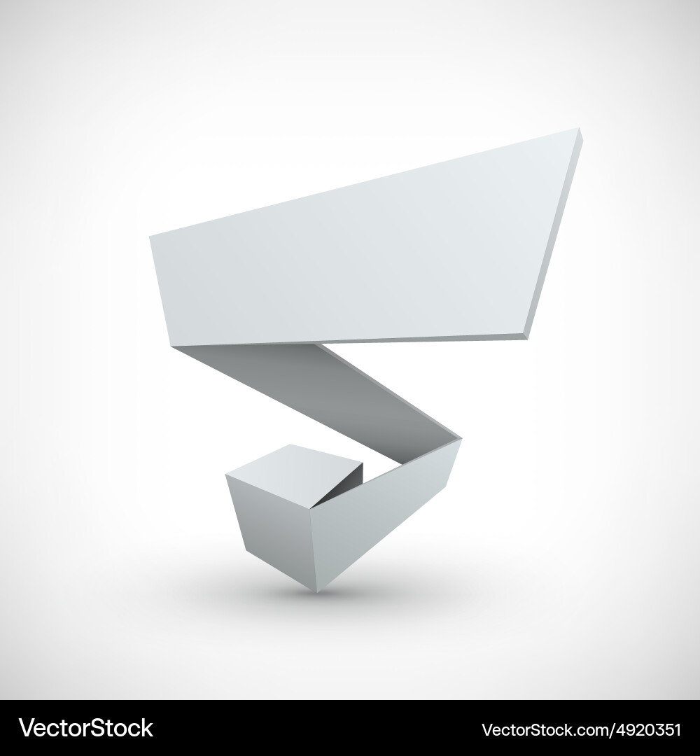 Modern 3D Cube Background vector image