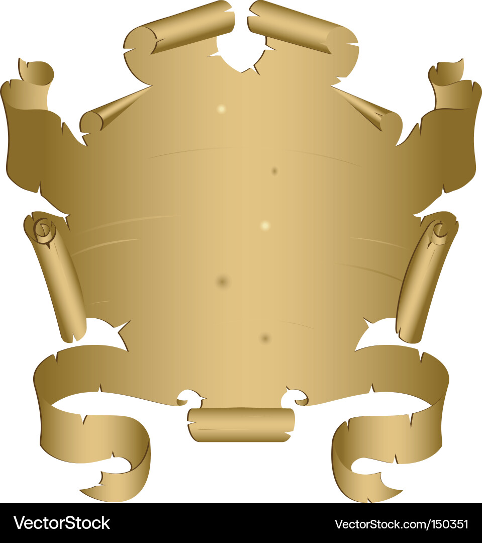 Scroll Vector Image