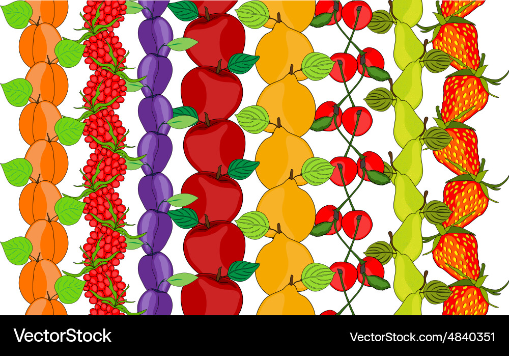 Seamless patterns set vector image