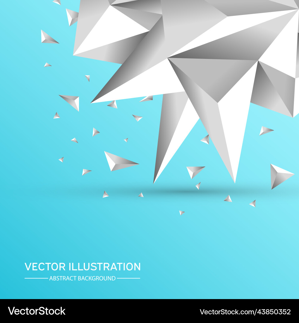3d low polygon geometry background abstract 3d low polygon geometry background abstract vector image