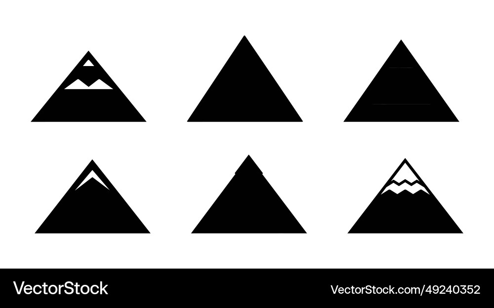 Sphinx and pyramids collection Sphinx and pyramids collection vector image