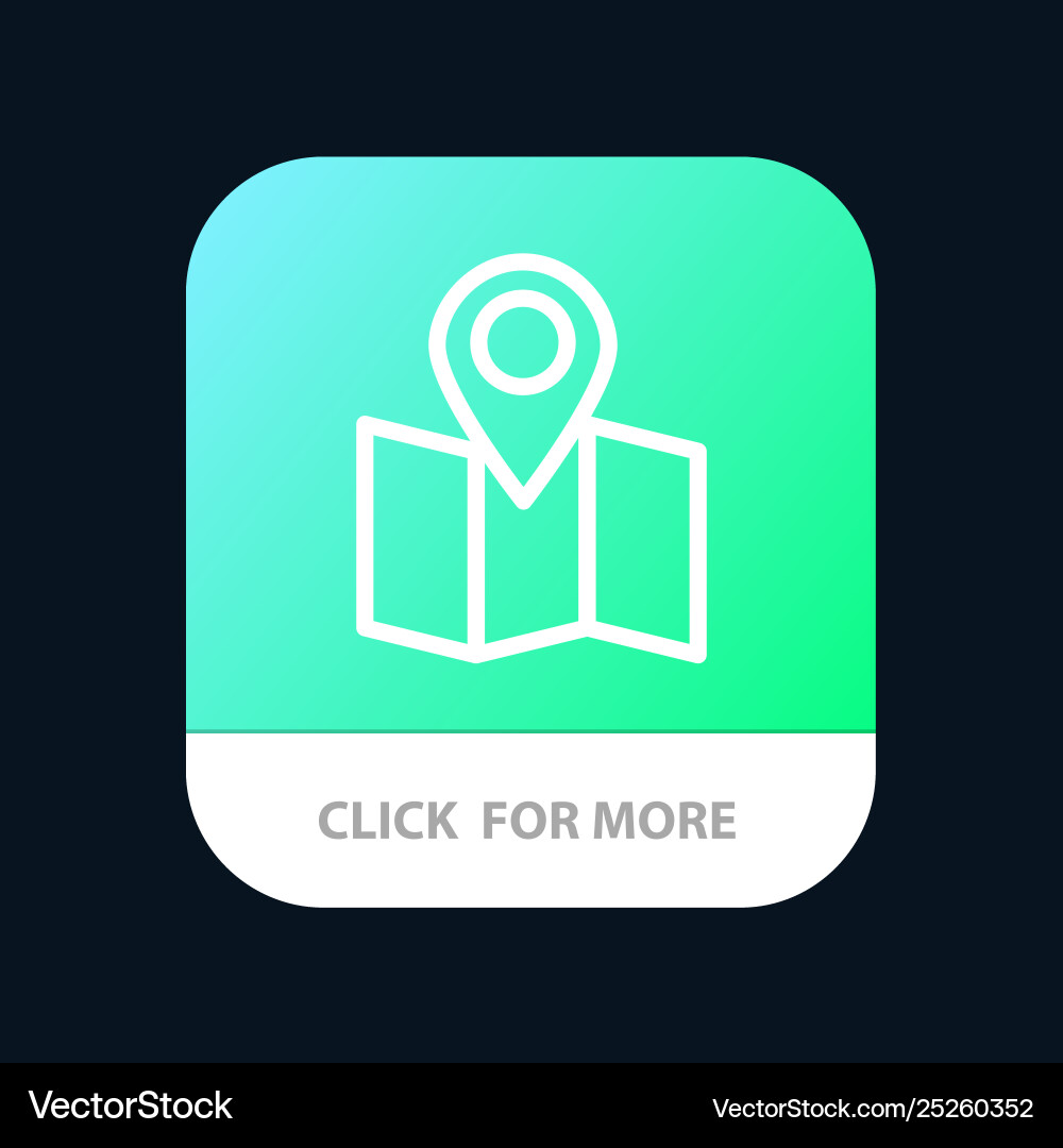 Standort map Pointer mobile App-Taste android Standort map Pointer mobile App-Taste android vektorbild
