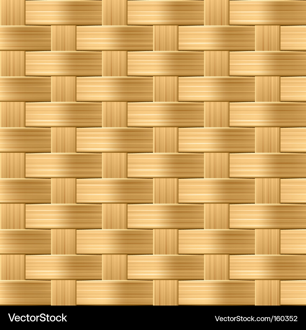 Wicker Pattern Seamless Texture vector image