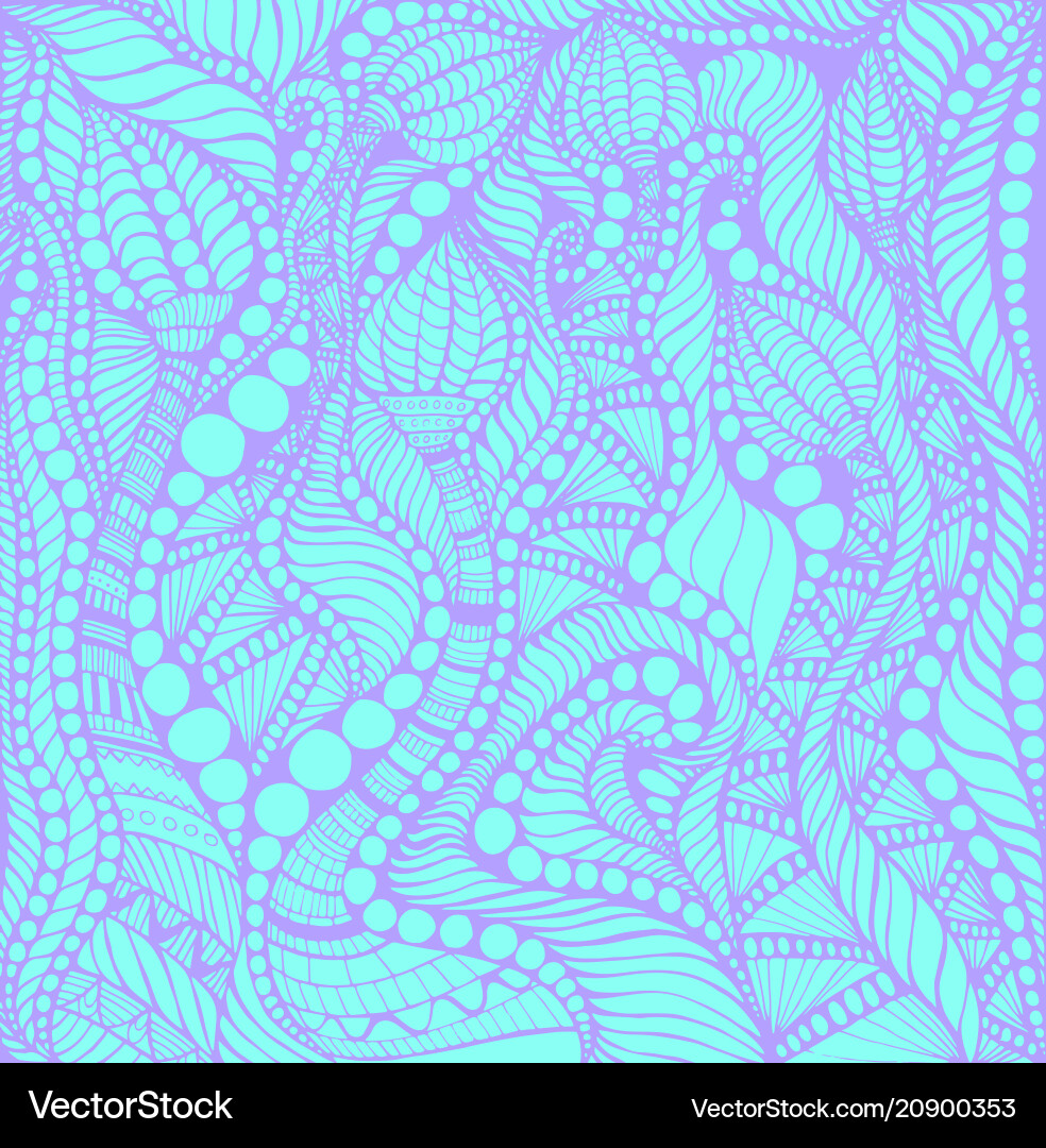 Abstract Bohemian Pattern vector image