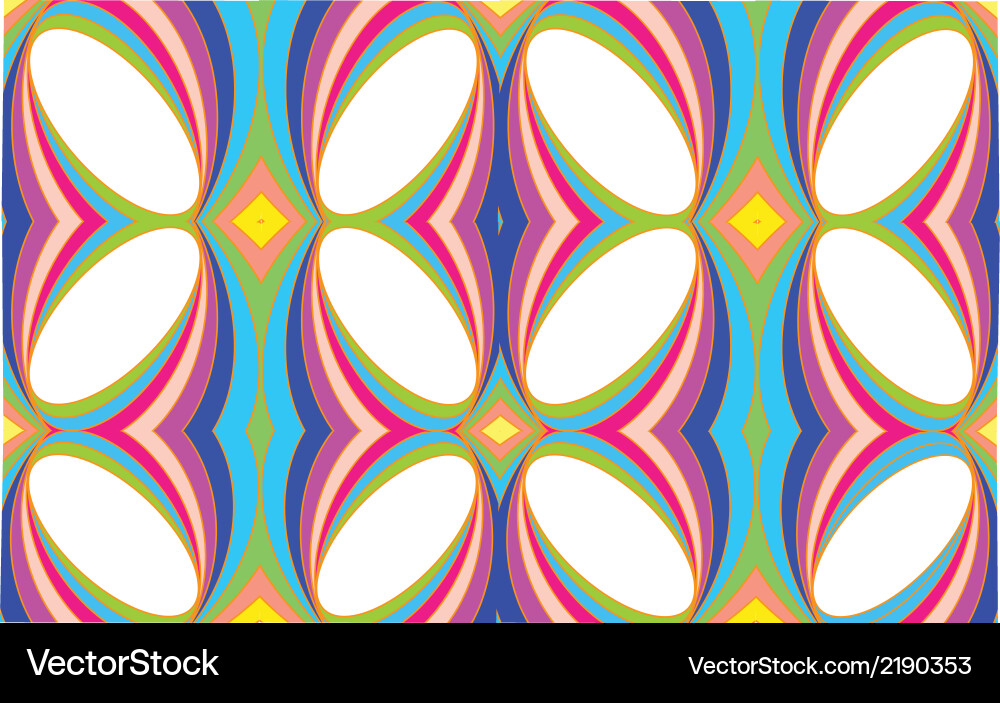 Collored pattern vector image